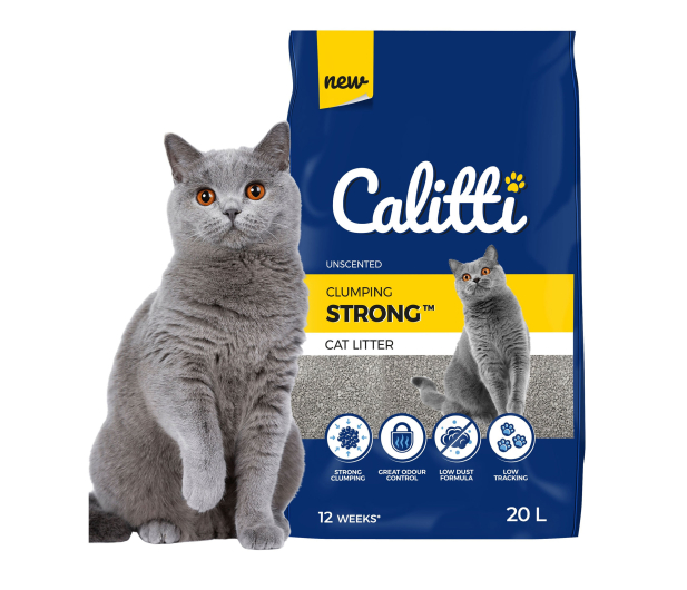 Calitti Strong żwirek beonitowy 20 l - 1600067 - zdjęcie 3